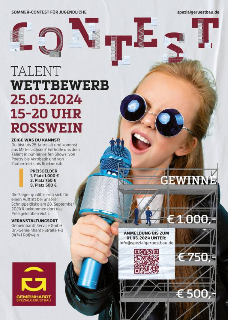 s_240525_gemeinhardt_handzettel-a5_sommer-contest_teaser_maedchen Praktikum im Gerüstbau bei Gemeinhardt Service – Startseite - Werde Azubi im Gerüstbau